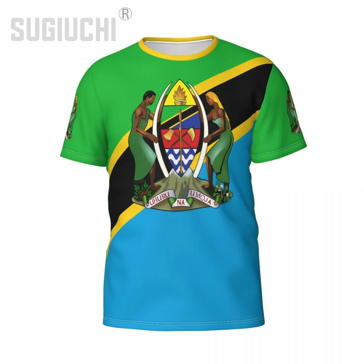 Custom Name Number Tanzania Flag Emblem 3D T-shirts For Men Women Tees jersey team Clothes Soccer Football Fans Gift T shirt