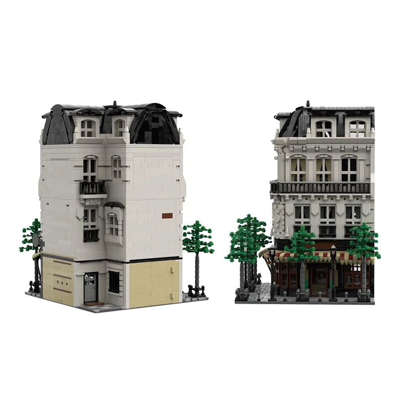 4204 قطعة MOC باريس بولانجي ستوديو وحدات نموذج اللبنات لتقوم بها بنفسك التعليم الإبداعي هدايا عيد الميلاد لعبة أطفال عيد ميلاد #2