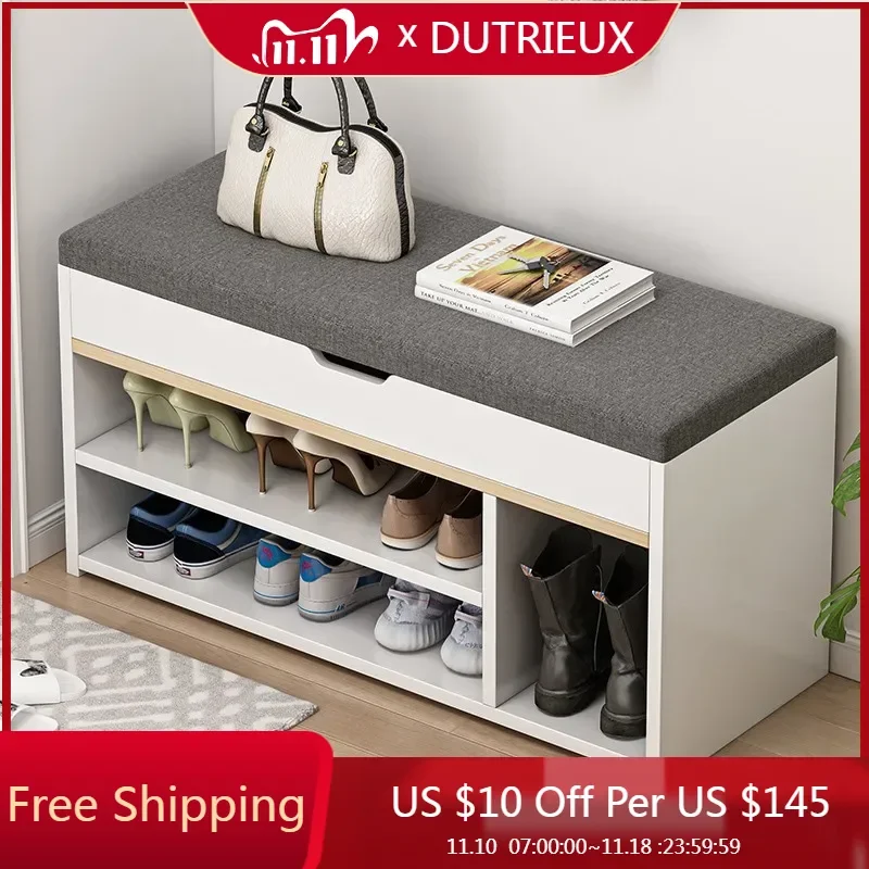 

Organizer Storage Shoe Cabinet Hallway Bench Display Shelves Box Luxury Striders Shoe Shelf Modern Gabinete Shoemakers Furniture