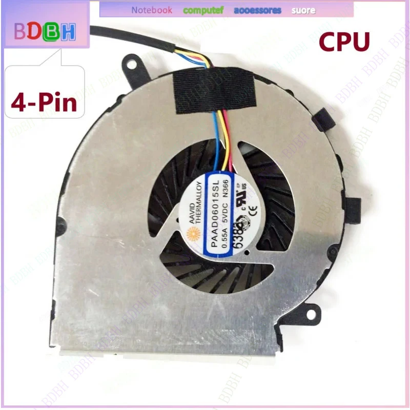 CPU Fan For MSI GE62VR GL62M GP62MVR GL62VR MS-16JB MS-16J9 PAAD06015SL N284