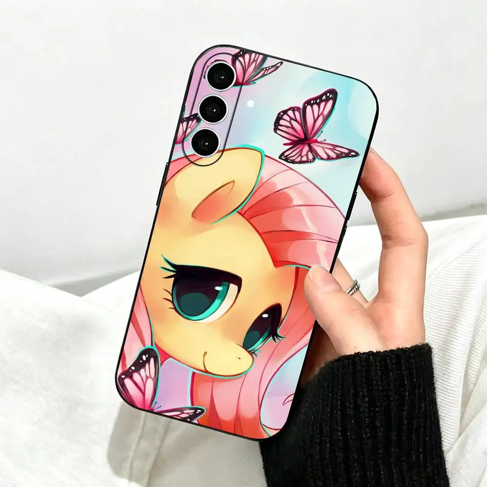 My Little P-Pony Wave  Phone Case Black Silicone Soft For Samsung Galaxy A73,A72,A71,A70,A53,A52,A51