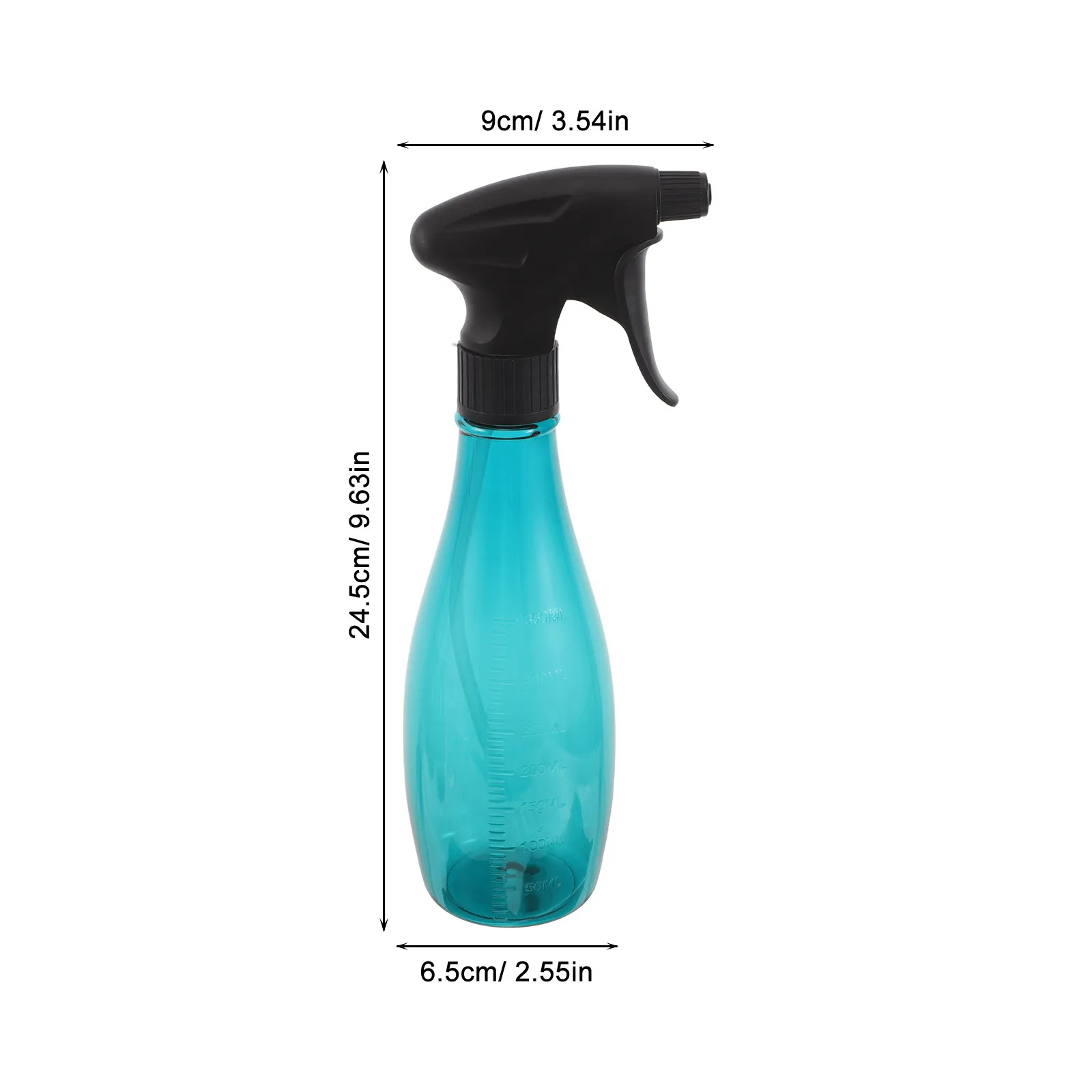 3Pcs Hairdressing Water Spray Bottles Refillable Drip-Free Mist Sprayers for Professional Barber Salon Hair Stylist Spray Bottle