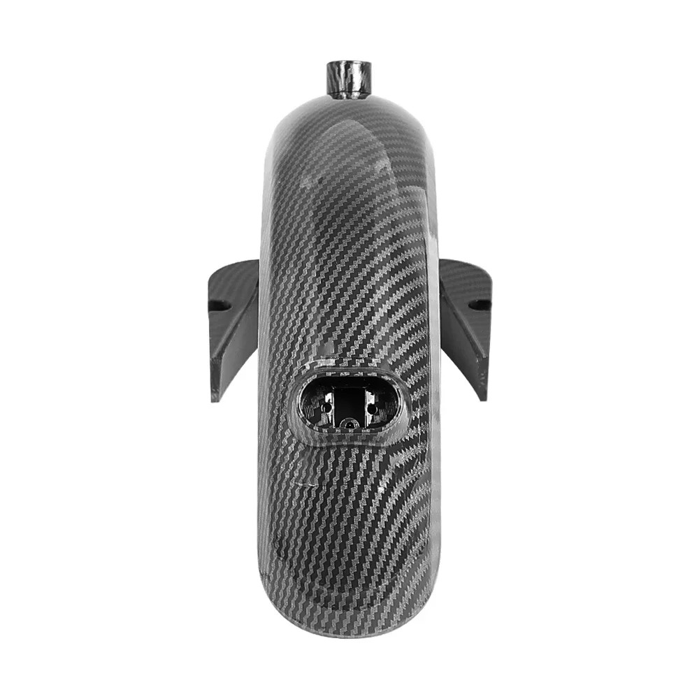 Vorne Hinten Kotflügel Zubehör Kit Für Ninebot Max G30 Elektrische Roller Carbon Fiber Fender Flügel Mit Bremslicht Teil – Detail 13