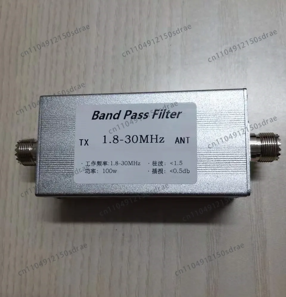 BPF-1.8-30 1.8-30MHz Band Pass Filter BPF Improve selectivity and suppress clutter