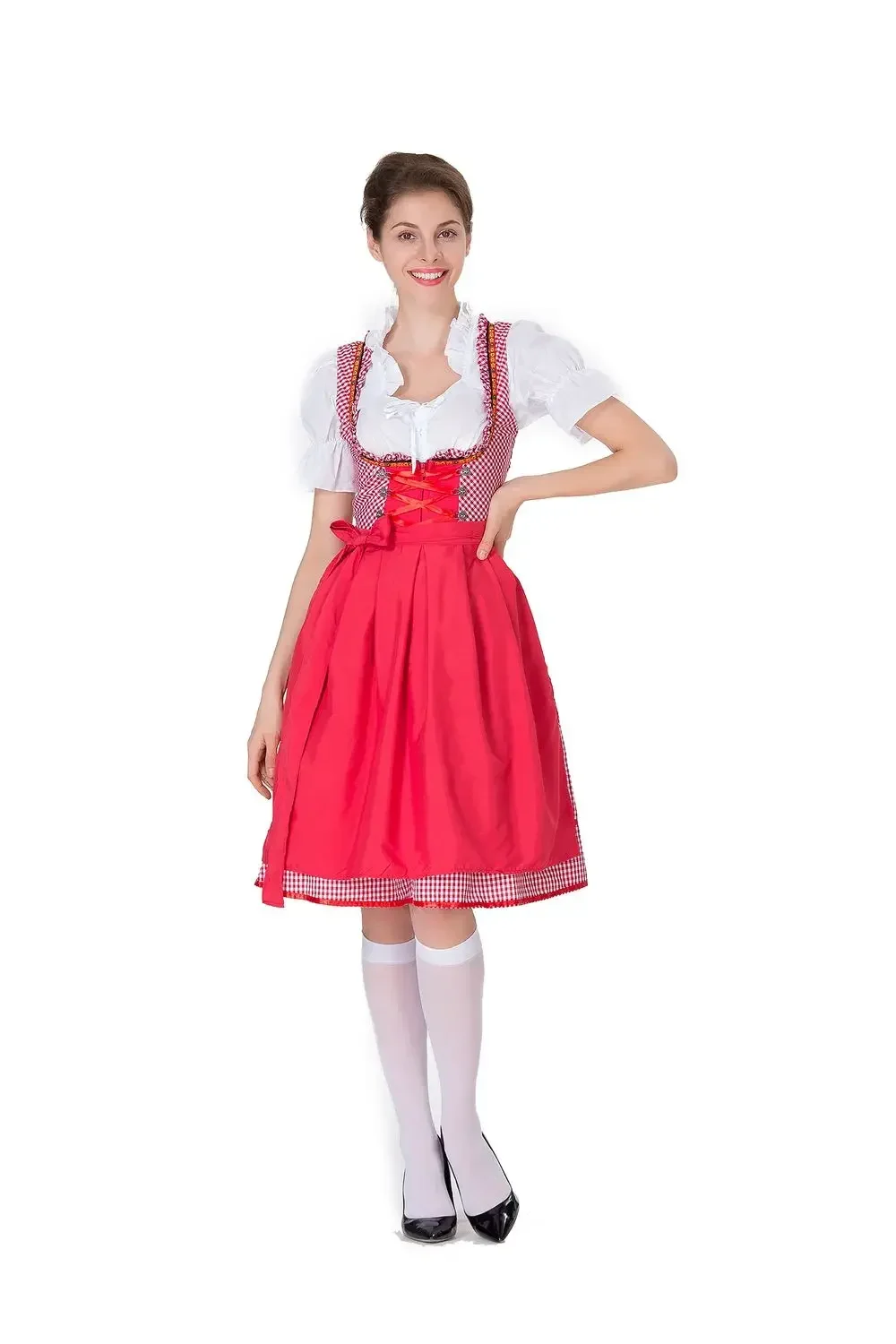 ハロウィーンパーティー用のセクシーなビールコスチューム、コスプレユニフォーム、ドイツのドレス、oktoberfest