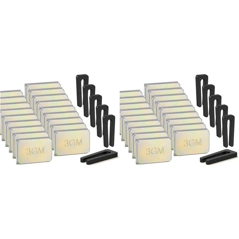 AS94-48-Pack Ceiling Fan Balancing Kit For Ceiling Fan Weight Balancing, 6 Sets Fan Balancing Clips And 3G Weight Practical