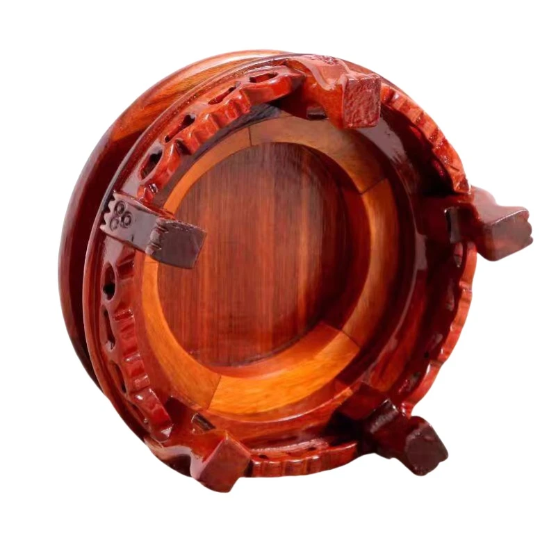 Mesa de clasificación de madera en miniatura de lujo, juegos de té y café, estatuillas de Pedestal, florero, maceta, soporte de exhibición, estantes para plantas bonsái