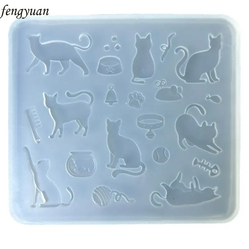 

B2QE Silicone Baking Molds Kitchen Tool Cats Silicone Candy Molds Silicone Mold