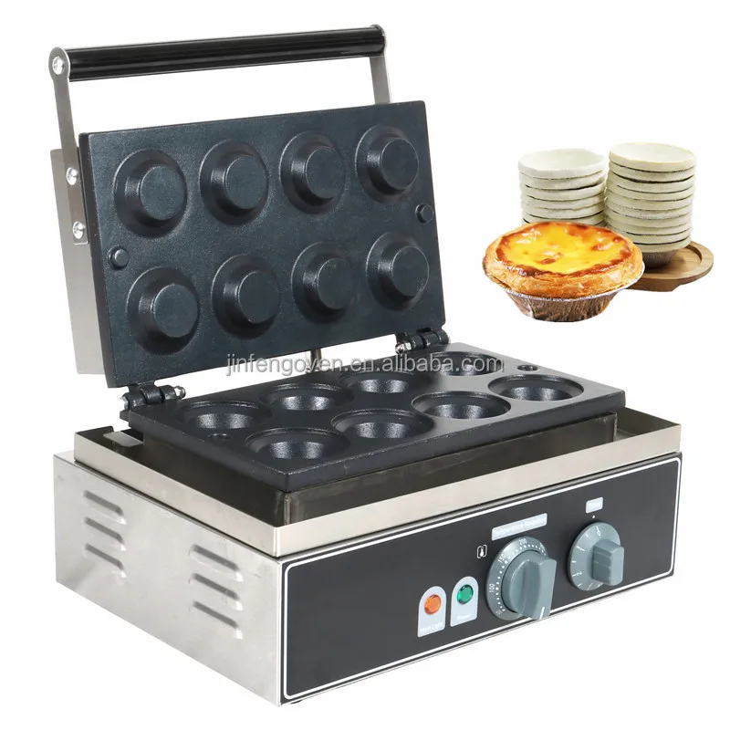 Commercial Egg Tart Mold Machine / Egg Waffle Maker / Waffle Cup Maker