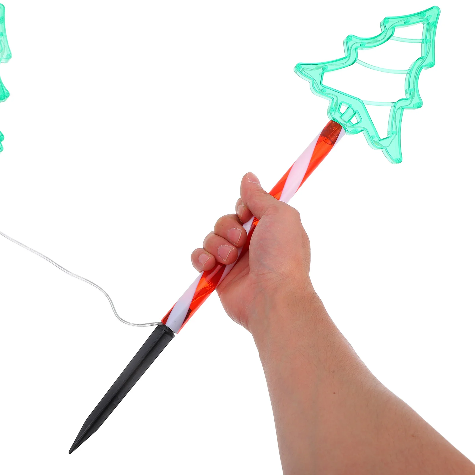 1 مجموعة LED في الهواء الطلق حصة أضواء عيد الميلاد مصباح الحديقة لمسار الحديقة الديكور عيد الميلاد الديكور مجموعة ديكور عيد الميلاد