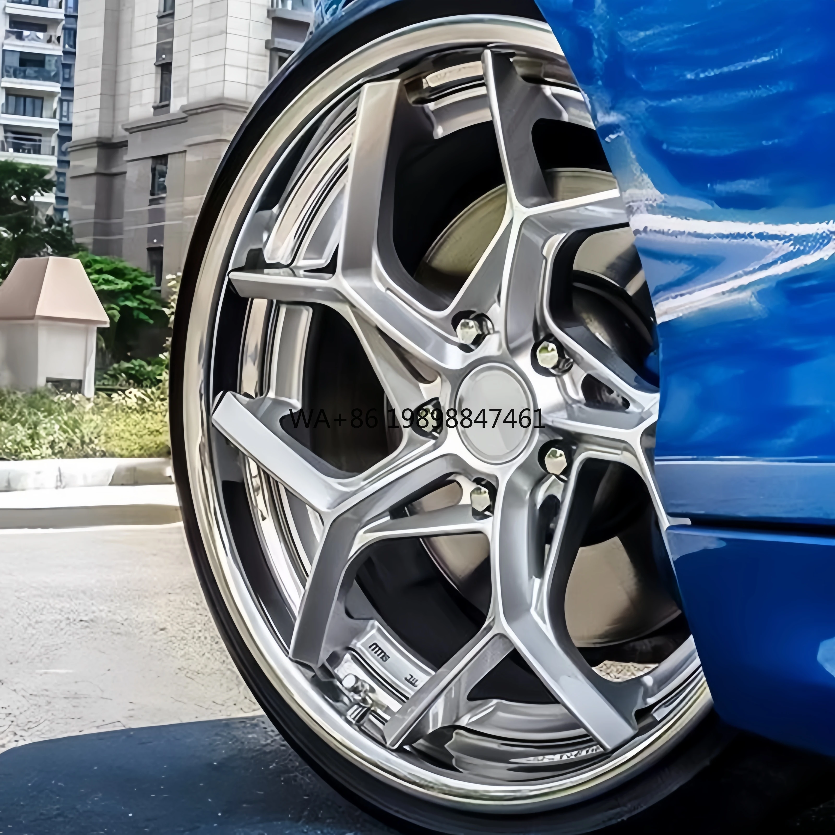 

Custom Chrome Plated 20/22/24 Inch Aluminium Alloy Rims Deep Dish Design for SUVs Luxury & Show Cars-New Condition