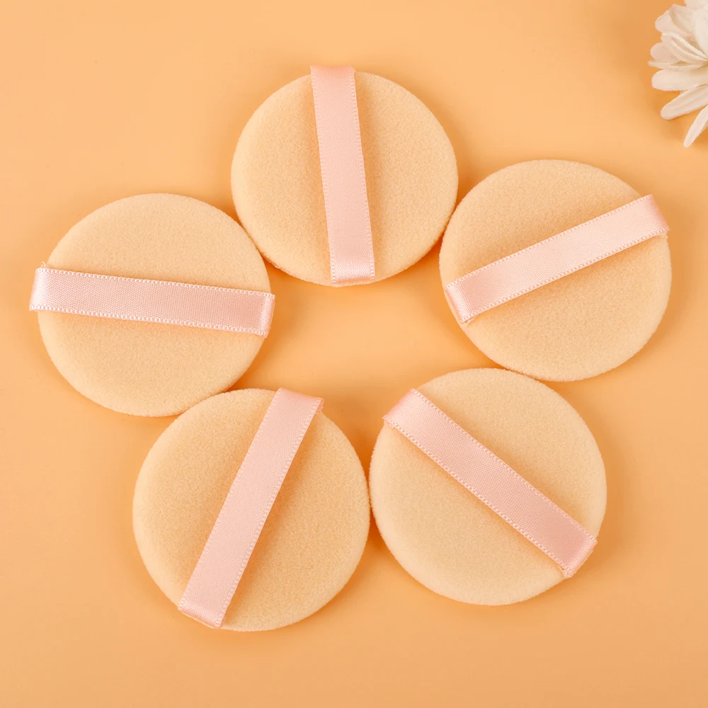 Make Up Puff Rounded Shape Face Body Powder Puff Cosmetic Puff Makeup Portable Soft Foundation BB Craem Make Up Spong 5/10pcs