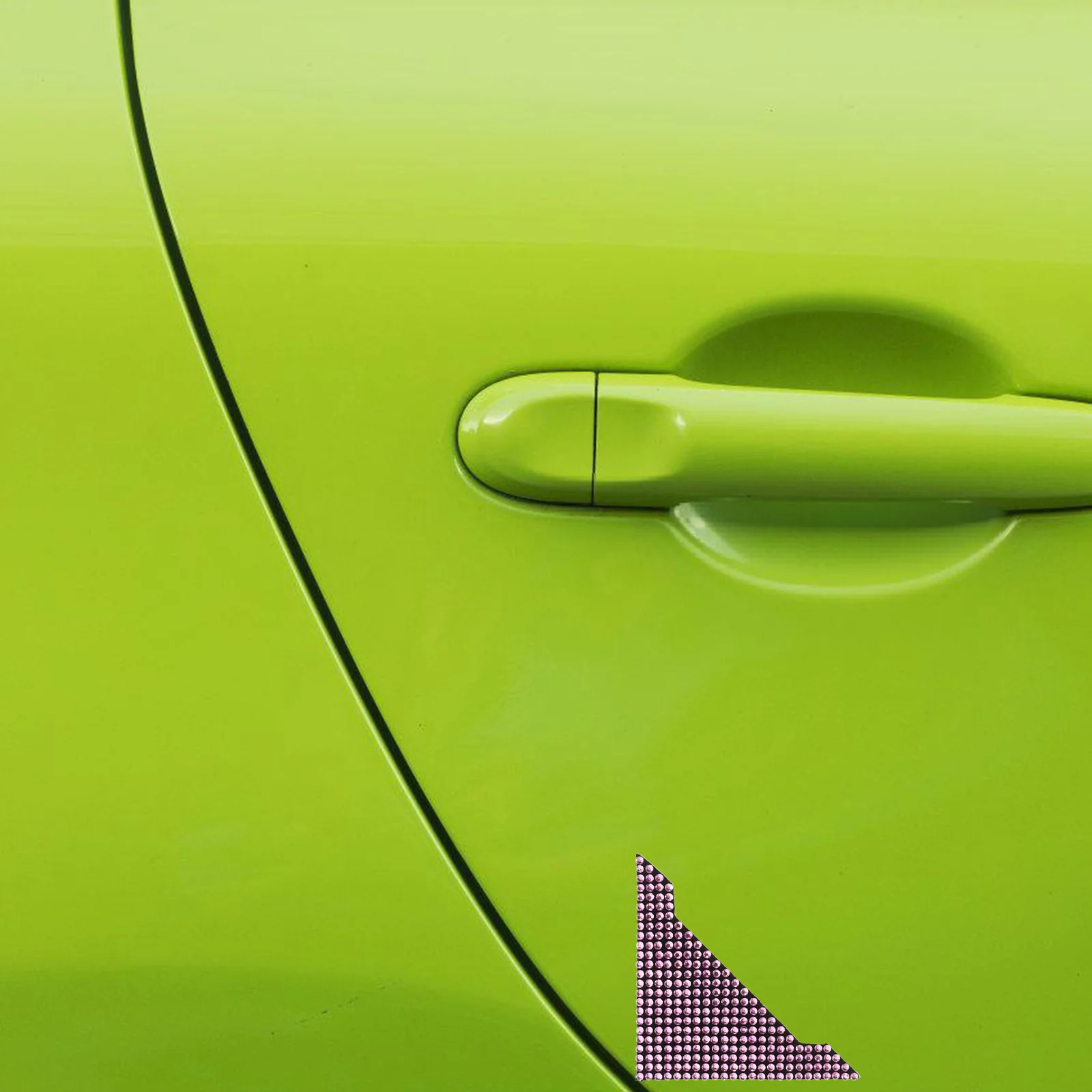 

4Pcs Car Door Edge Protector Strip Purple Bling Anti Scratch Guard Crash Corner Protection Auto Vehicle Door Trim Accessories