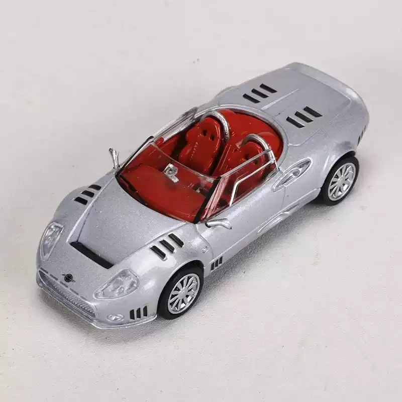 1:64 Die-cast Alloy Supercar Model C12 La Turbie-Style High-Simulation Mini Collectible Display Toy