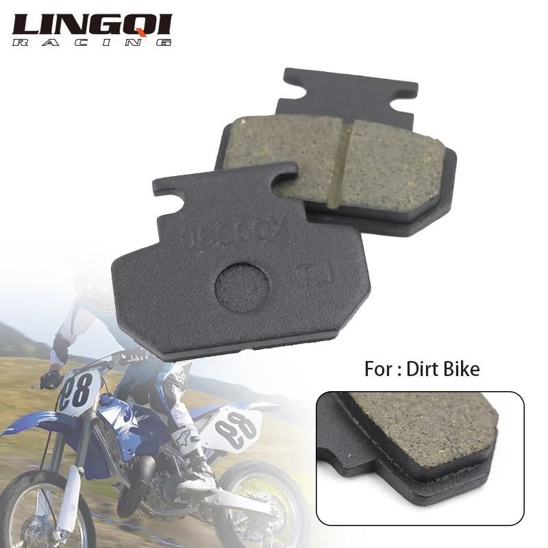 

LINGQI RACING Resin Disc Brake Shoe Pad 1 Pair/2 PCS Brake Pads For Electric Bike Scooter Citycoco Harley Universal Parts