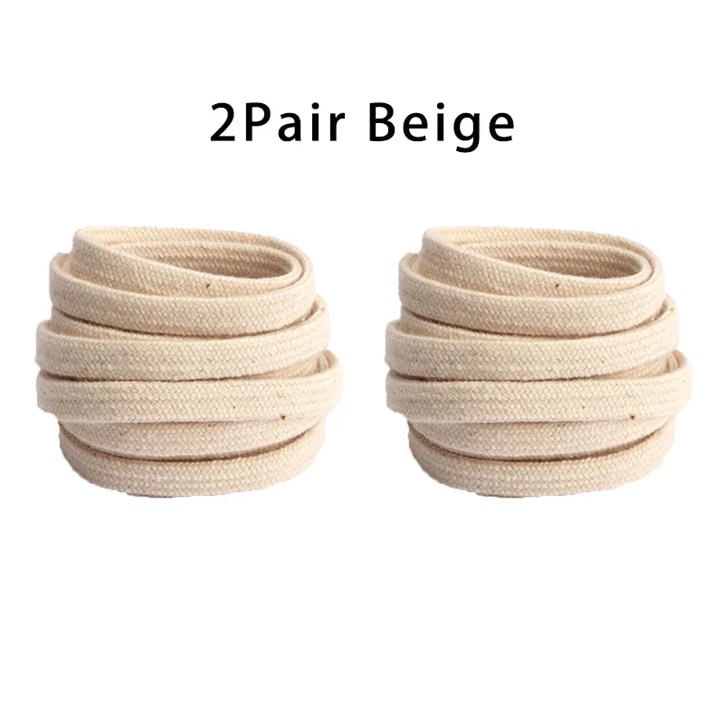 Hardloopsportschoenveters Platte stevige schoenveters Klassiek canvas Zwart Witte schoenveters voor sneakers Dames Heren Casual schoenveters