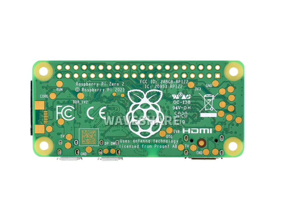 Raspberry Pi Zero 2 W | 1GHz Quad-Core 64-bit ARM | 512MB RAM | WiFi & Bluetooth 4.2/BLE