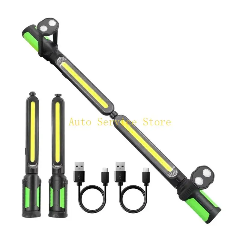 462A Extreme Bright 2400LM Rechargeable LED Work Light Base Fasteners for Dynamics Car Repair