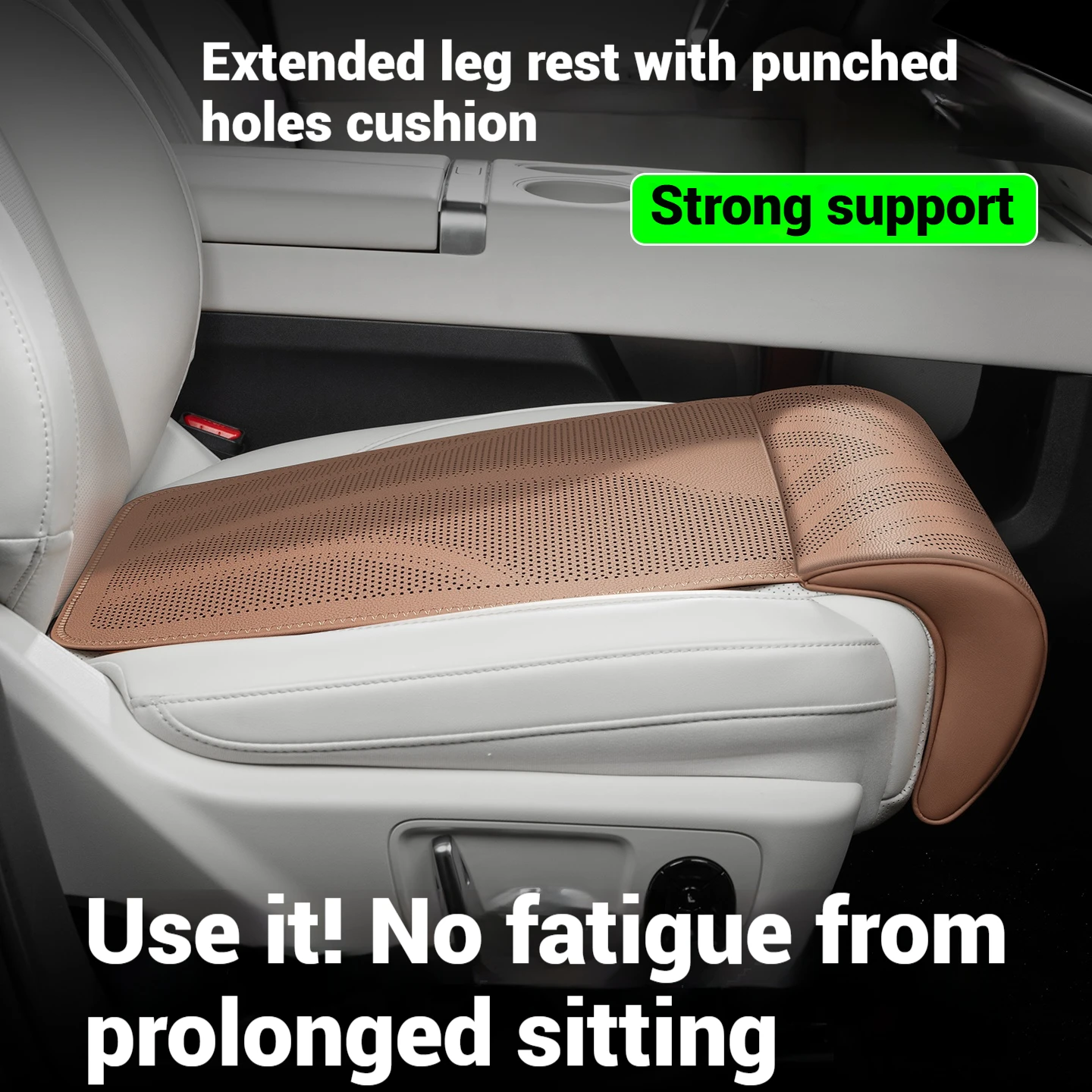 

Lychee Grain Car Seat Cushion Fully Perforated Breathable Version Skin Friendly Comfortable And Durable 6 Colors Popular Item