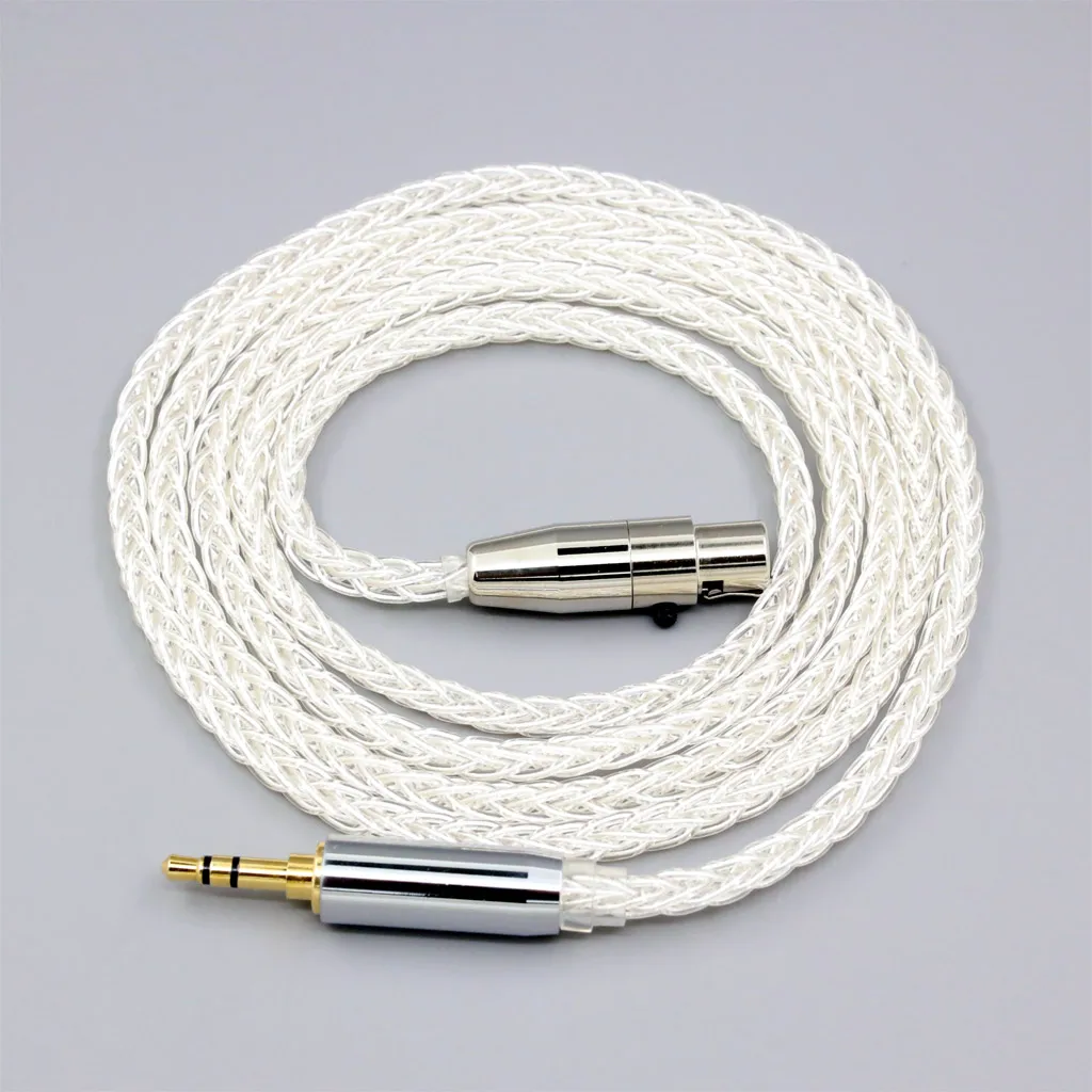 LN008407 8 Core 99% 7n Pure Silver Palladium Earphone Cable For AKG Q701 K702 K271 K272 K240 K141 K712 K181 K267 K712