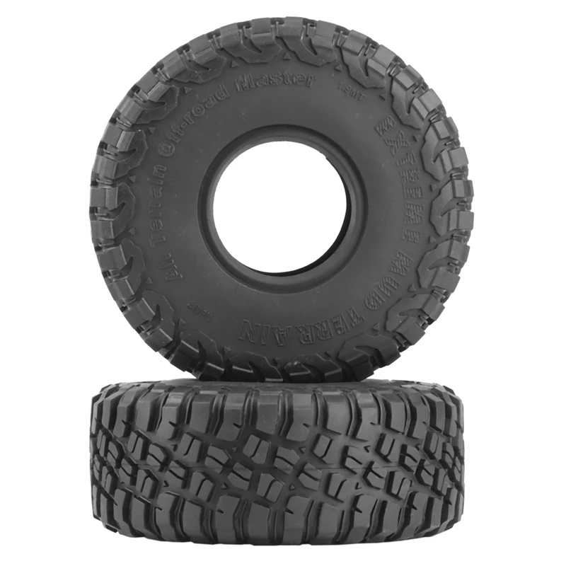 

4PCS 120MM 1.9 Rubber Tyres Wheel Tires for 1/10 RC Crawler Car SCX10 90046 AXI03007 TRX4 D90 CC01 [No.68 Toy]