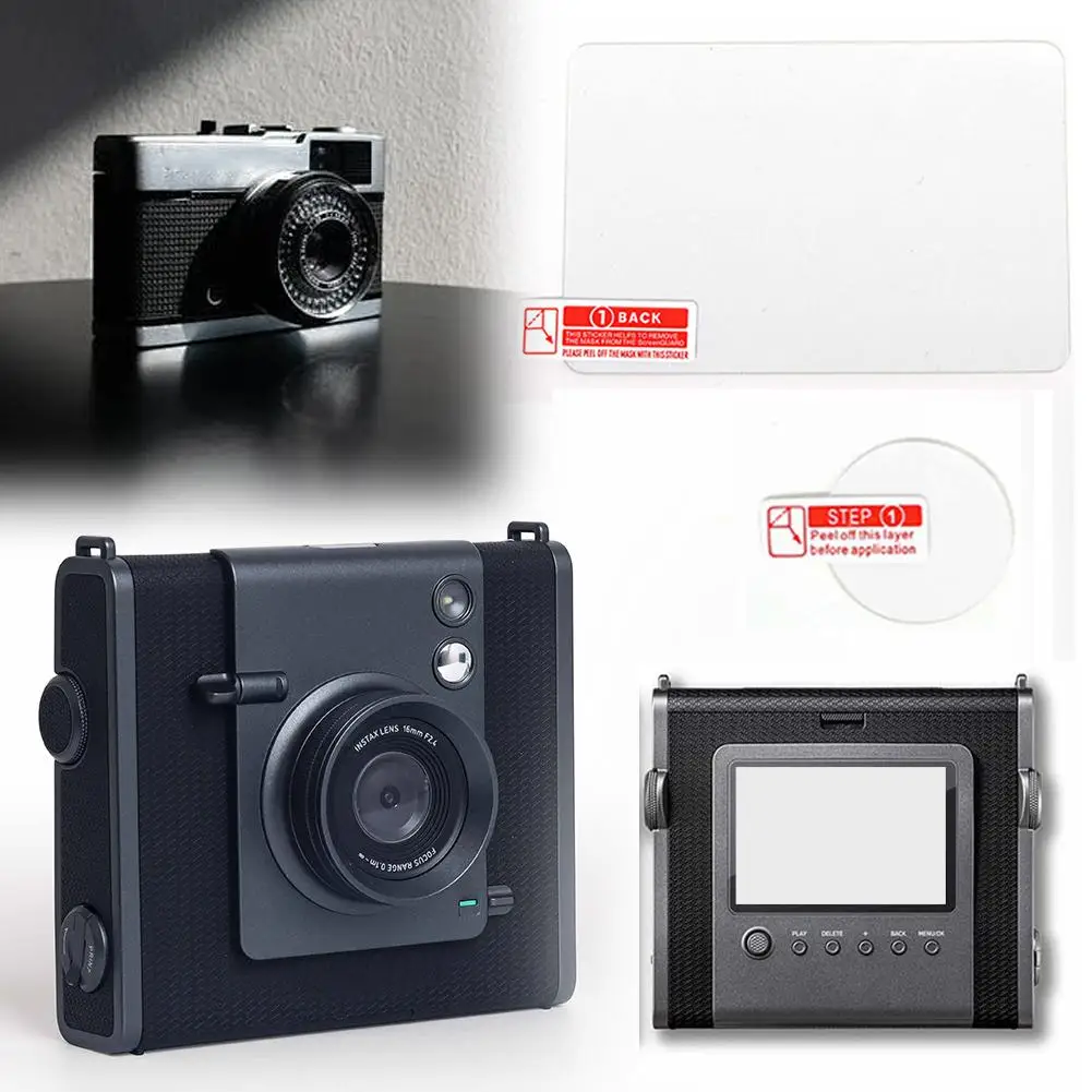 For Polaroid WIDE EVO Camera Screen Lens Tempered Film Explosion-proof And Scratch Resistant Protective Film