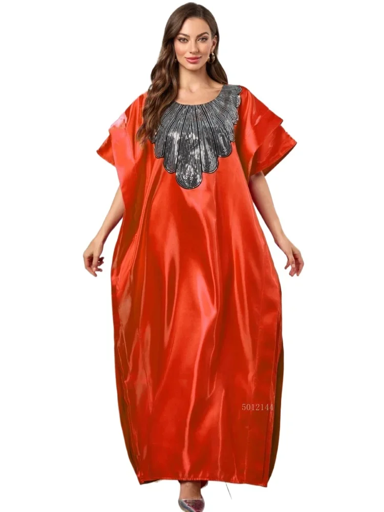 

2026 африканские платья для женщин, традиционная африканская одежда, Дашики, Анкара, платье, абайя, мусульманский кафтан, длинное платье макси