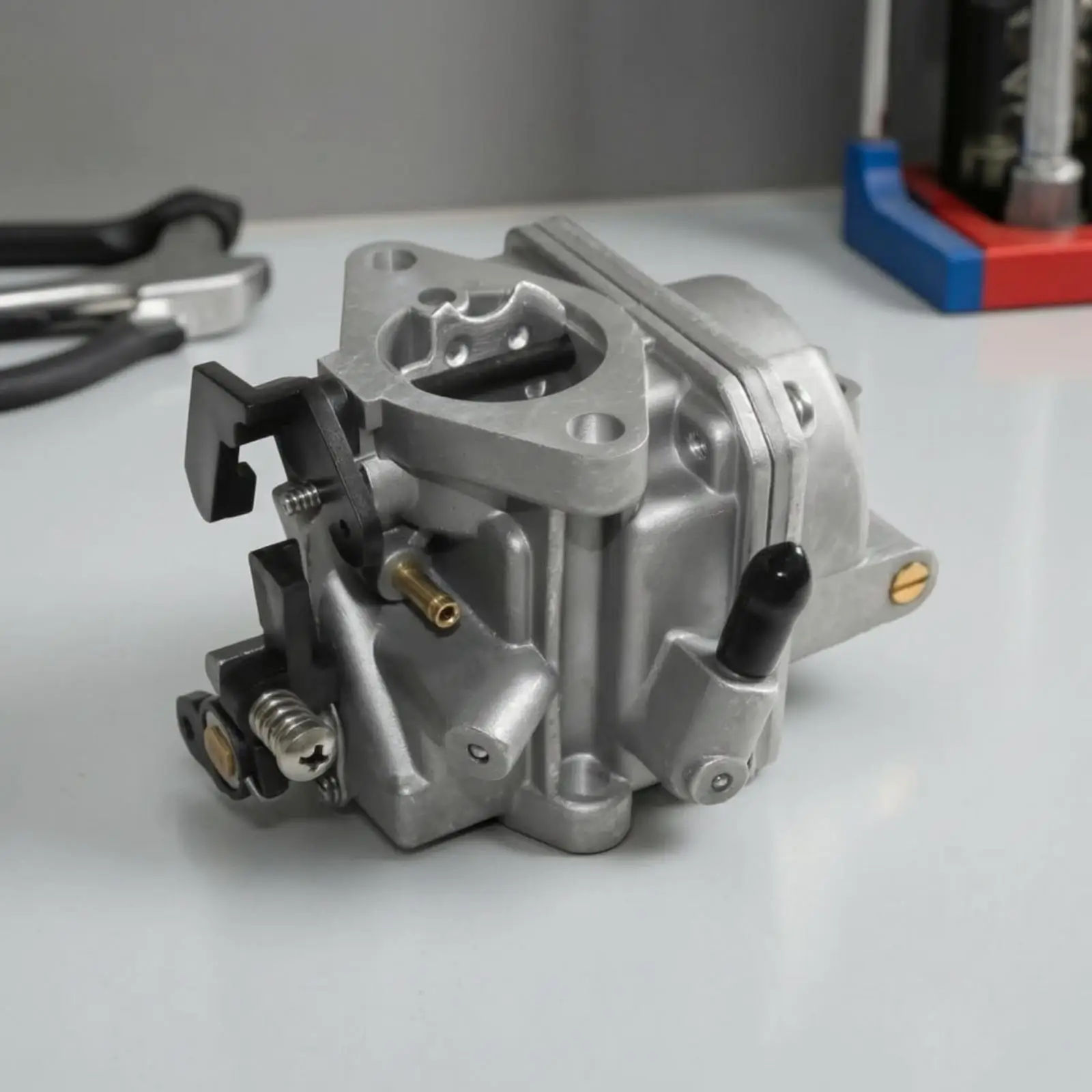 Outboard Engine Carburetor 3303-8M0053668 4-Stroke Outboard Carburetor Metal for
