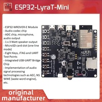 Espressif ESP32-LyraT-Mini Development Board Onboard ESP32-WROVER-E Module AEC/AGC/NS WWE Audio Evaluation Board