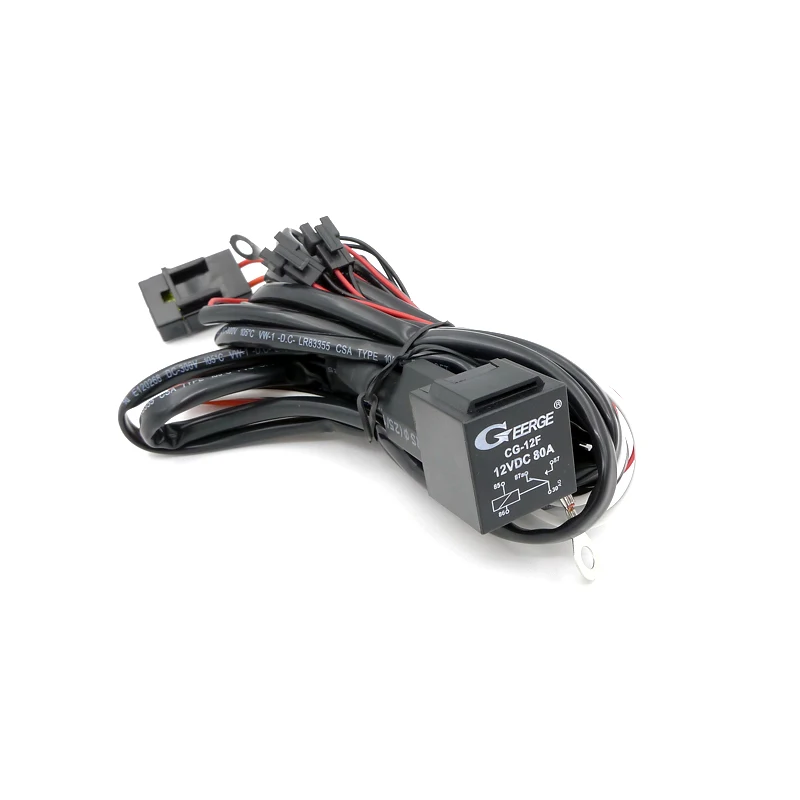 Geerge For BMW Angel Eyes Halo Rings LED or CCFL Relay Harness W/ Fade-on Fade-off Features