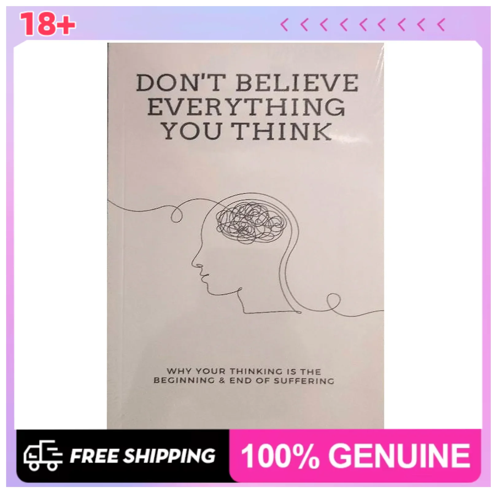 

Don't Believe Everything You Think by Joseph Nguyen Why Your Thinking Is The Beginning & End Of Suffering Paperback English Book