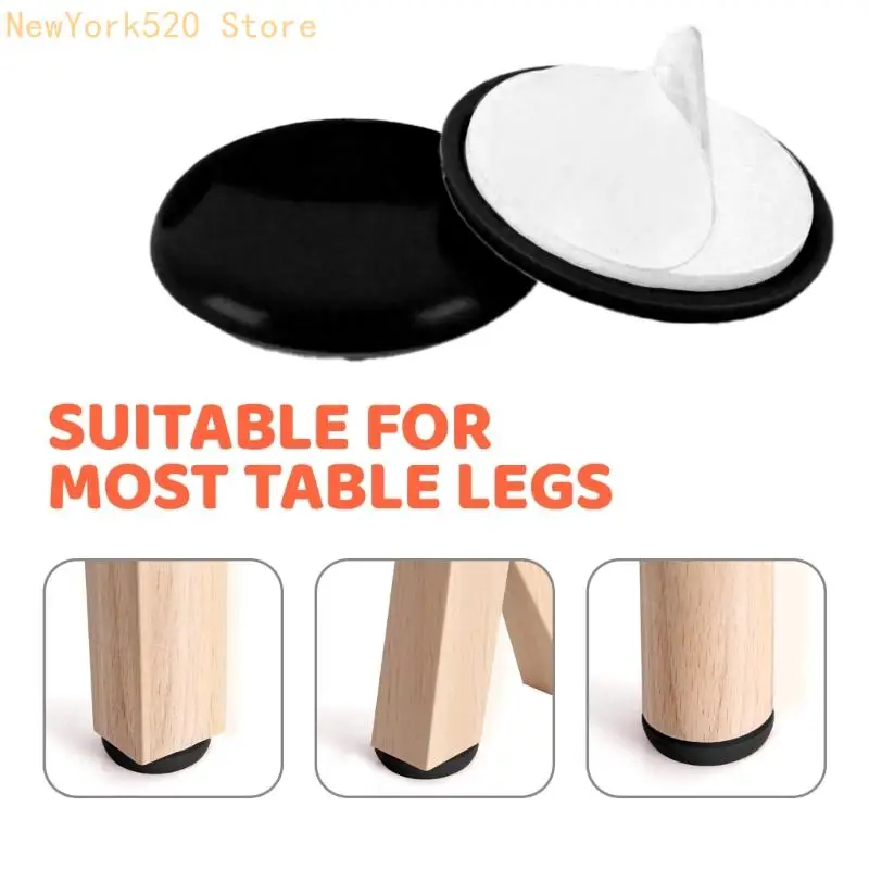 12Pcs Furniture Leg Slider Moving Pad Heavy Duty Furniture Slider Movers Gliders N84C