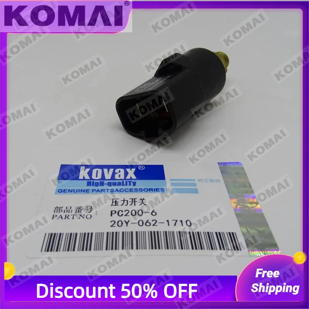 ملحقات مفتاح الضغط PC200-6 20Y-062-1710 ملحقات الحفارة مستشعر الخمول
