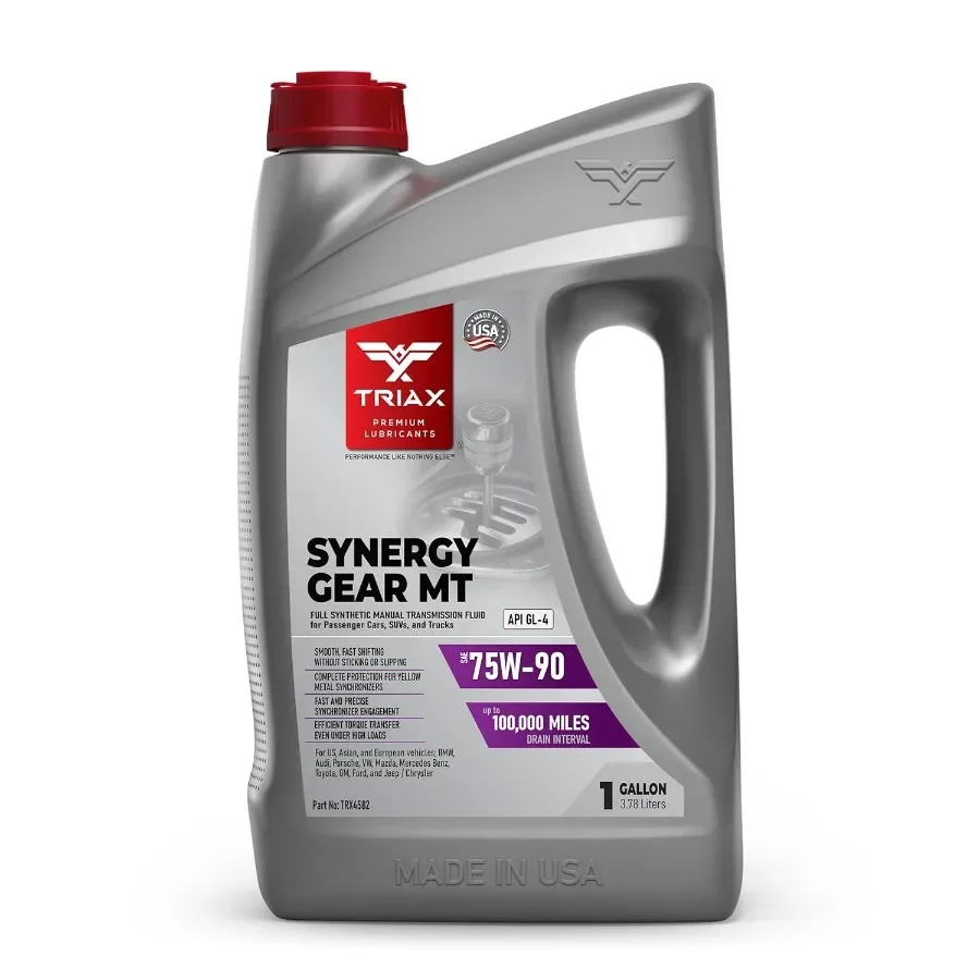 

TRIAX Synergy Gear MT 75W90 GL4 MT90 Полностью синтетическая жидкость для ручной коробки передач для плавного переключения предотвращает прилипание скольжения Vi