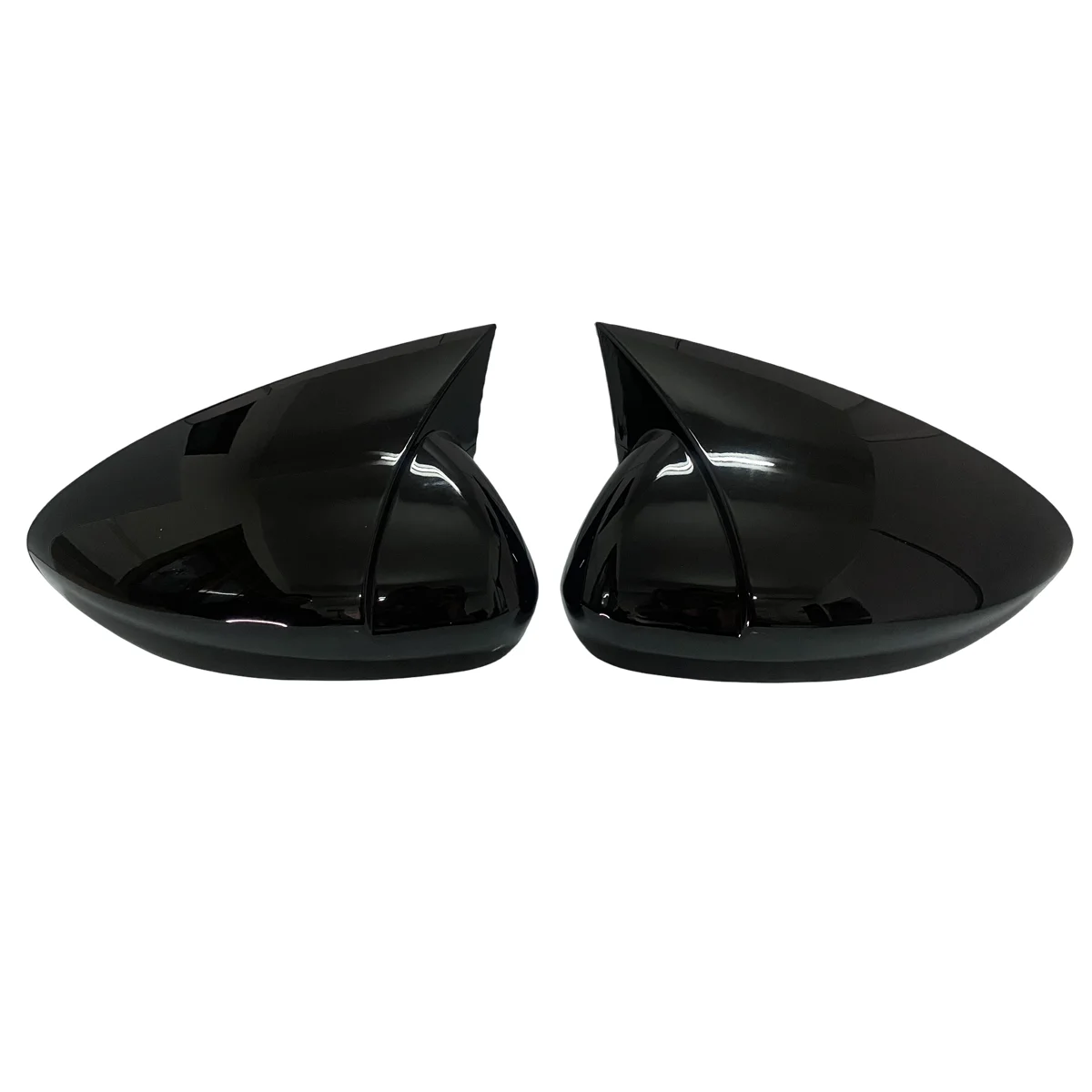 2X Horn Side Wing Mirror Cover Caps For FIAT TIPO EGEA 2015-2022 Rearview Mirror Cover Shell Case Trim Add on Car Accessories