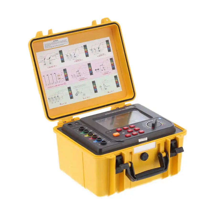 

【2026】Factory Price ETCR3200C Resistance Tester Waterproof Double Clamp Ground Resistance Meter Soil Resistivity Tester