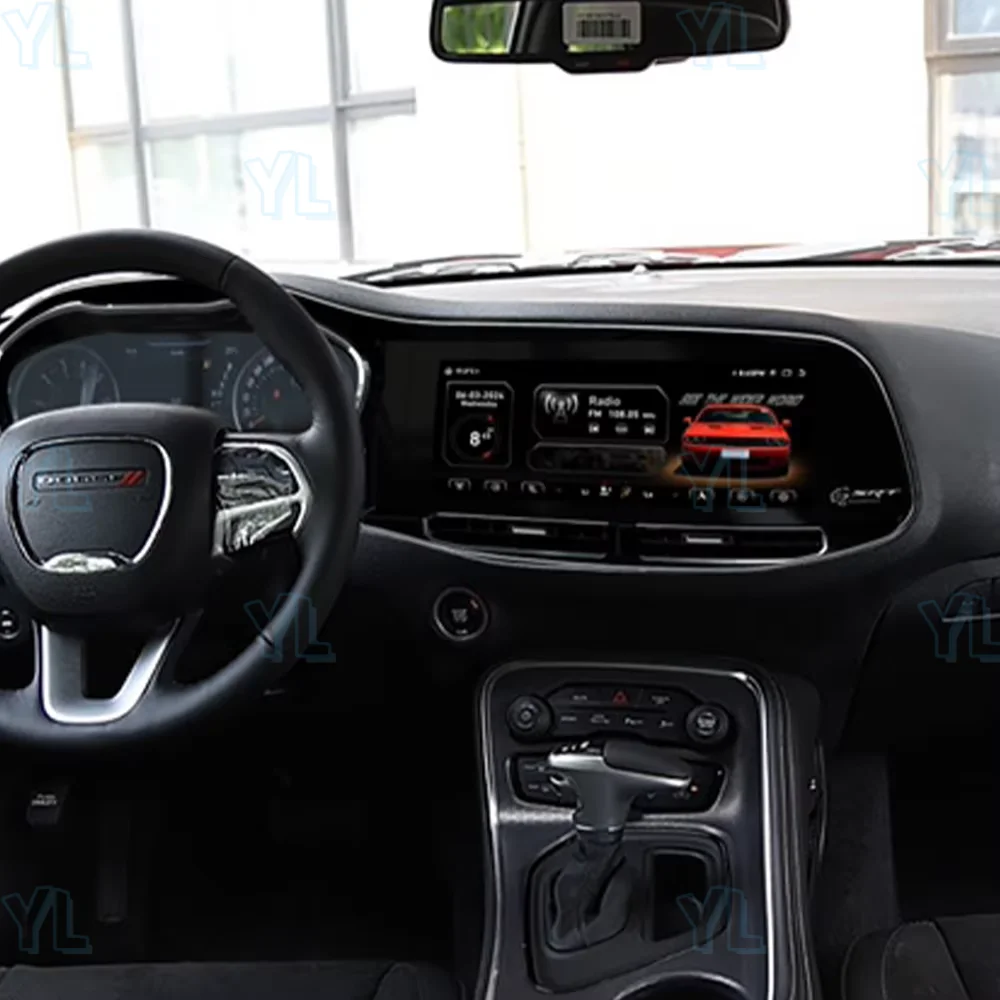 

12.3 Inch Android 13 Auto Touch Screen Car Stereo For Dodge Challenger SRT 2015-2024 Car Radio GPS Navigation CarPlay Head Unit