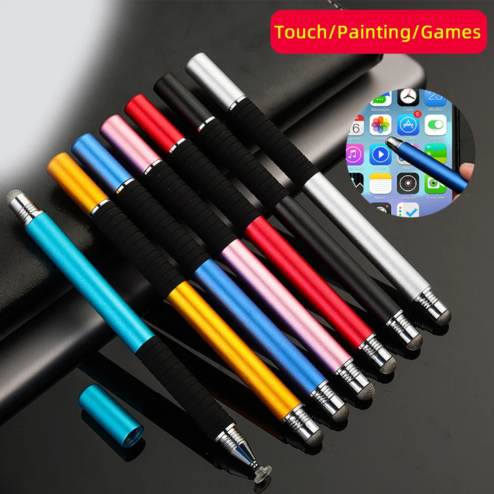 

Universal 2 in 1 Stylus Pen Drawing Tablet Pens Capacitive Screen Caneta Touch Pen for Iphone 14 13 Mobile Phone Smart Pen