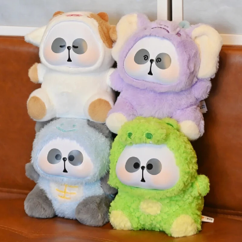 

MR.PA Animal Limited Company Series, плюшевая кукла, слепая коробка, игрушки, кавайная мягкая кукла, слепая коробка, подвесные игрушки, подарок на Хэллоуин для девочек