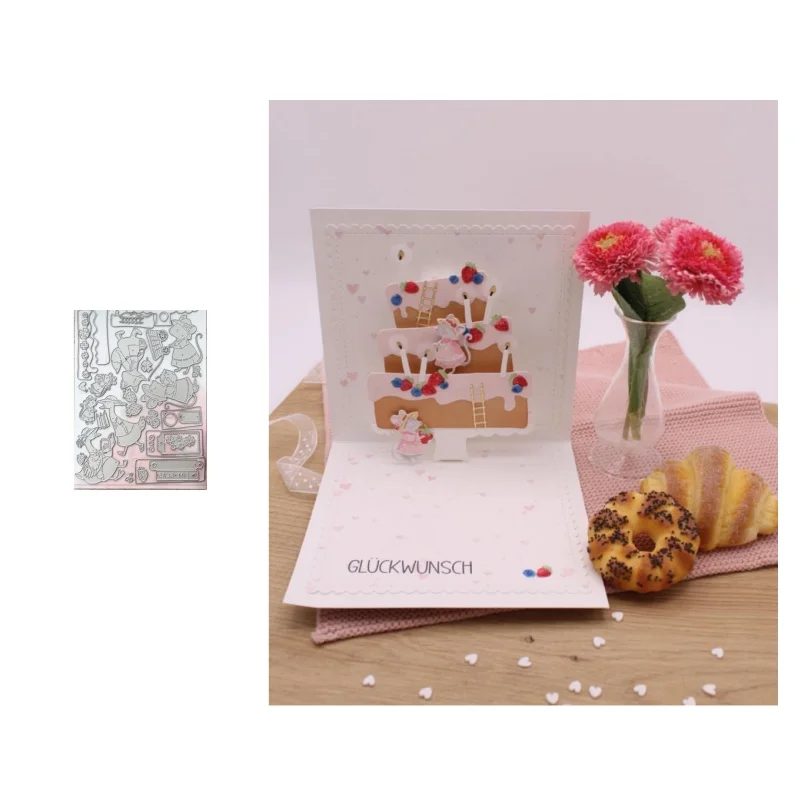 Neu eingetroffen: Duck-Stanzformen für DIY-Scrapbooking/Fotoalben, dekorative Prägung, DIY-Papierkarten