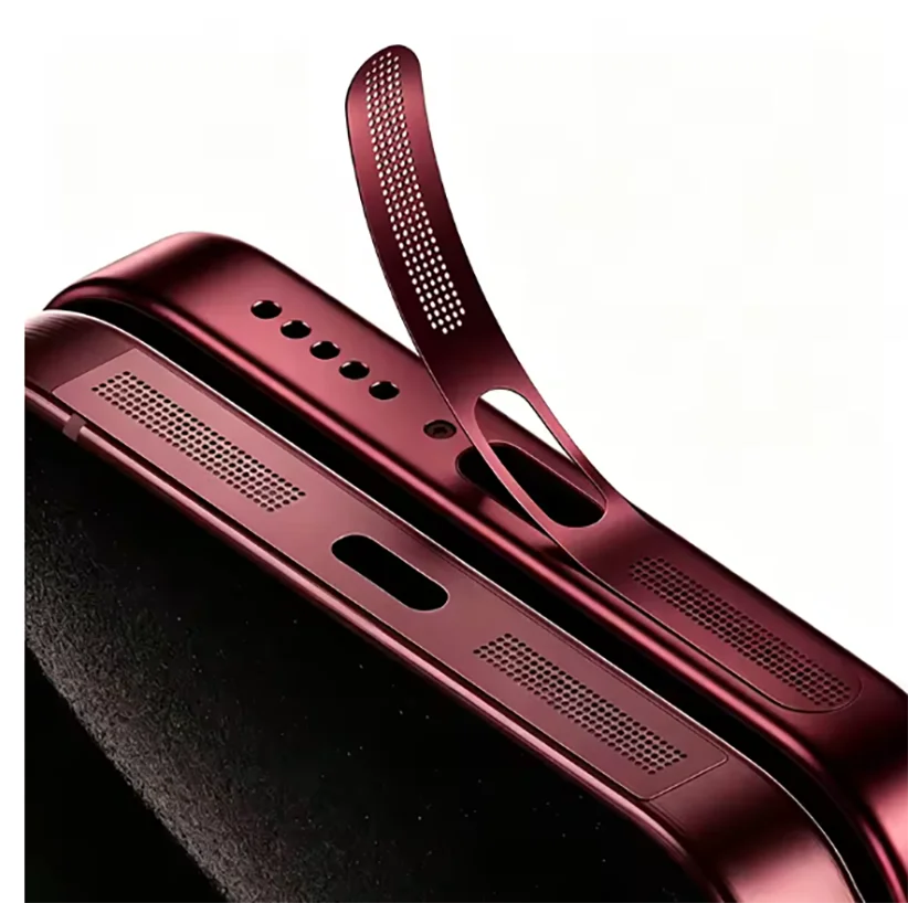 2PCS Metal Speaker Dust Sticker for iPhone 18 17 Pro Max Air 18ProMax 18Pro 17Pro Speaker Protective Cover Mesh Dustproof Net