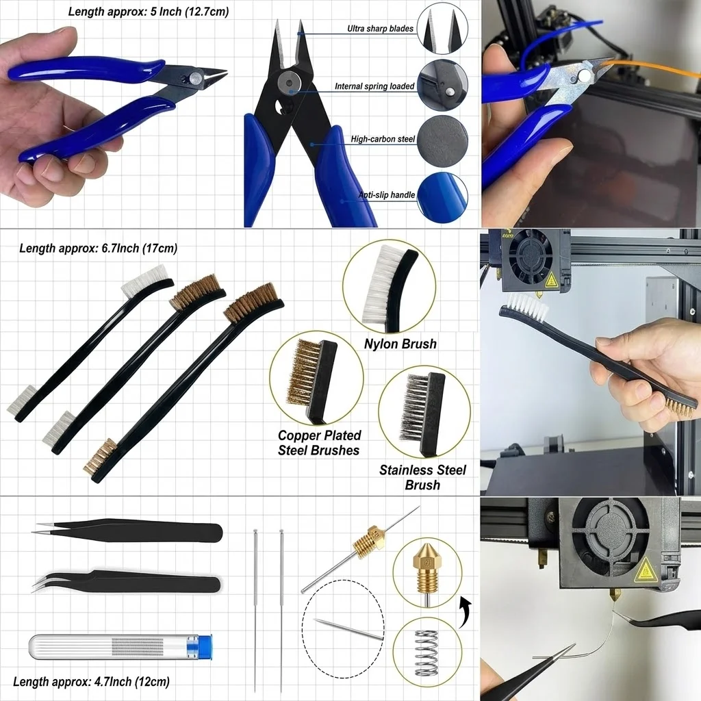 Set Perawatan Printer 3D Lengk - 3D Printing X Axis ulasan dan harga