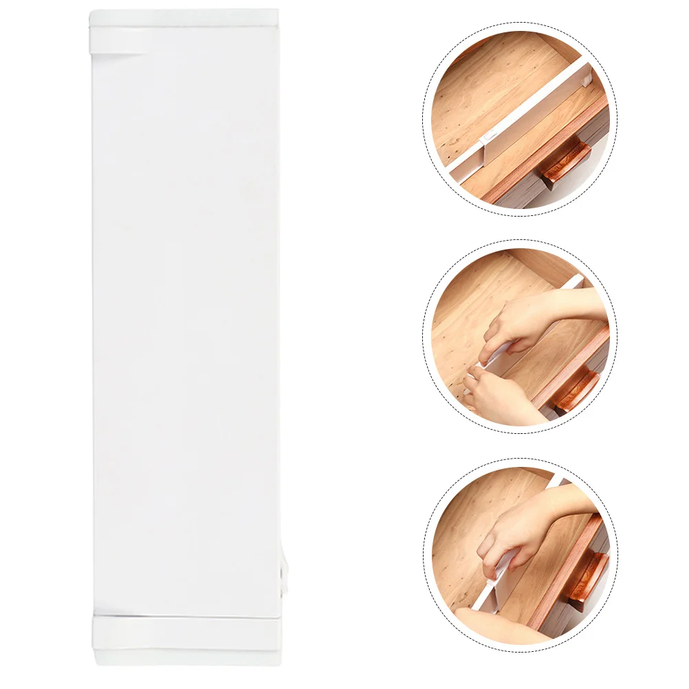 Tablero de partición de cajón, organizador de plástico ABS retráctil, solución de almacenamiento Flexible ajustable para el hogar, organizador de cajón, 2 uds.