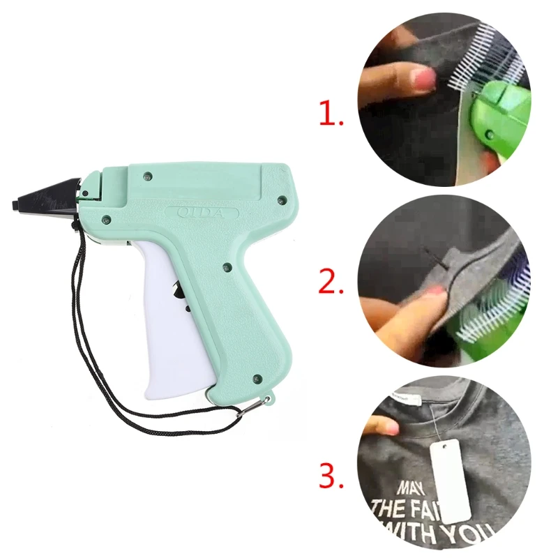 Regular Clothing Price Lable Tagging Tag tagger Gun With 1000 3