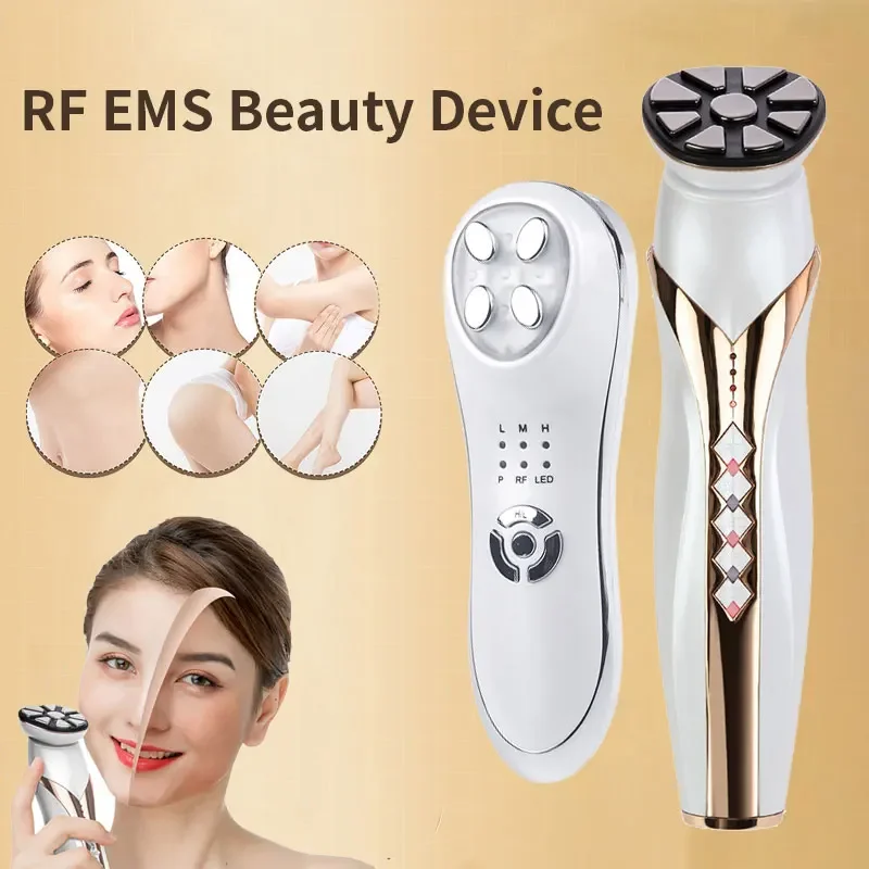 EMS Enhances Anti-aging Deep Cleaning Care Beauty Machine Permanent Vibratory Massager LED Photon Rejuvenation