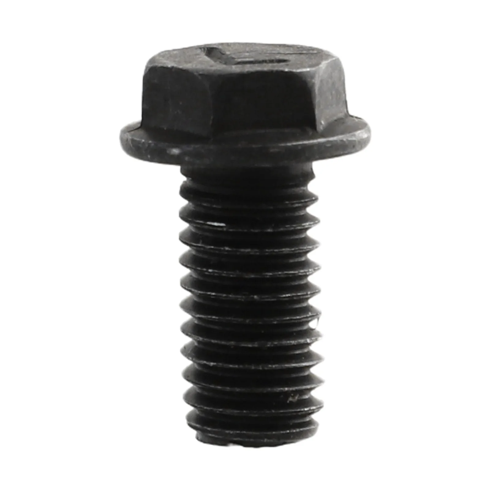 Set of 5 M8 x 18mm Left Hand Thread Hex Flange Screws for Saw Blades Designed for Cutting Machine Applications Carbon Steel