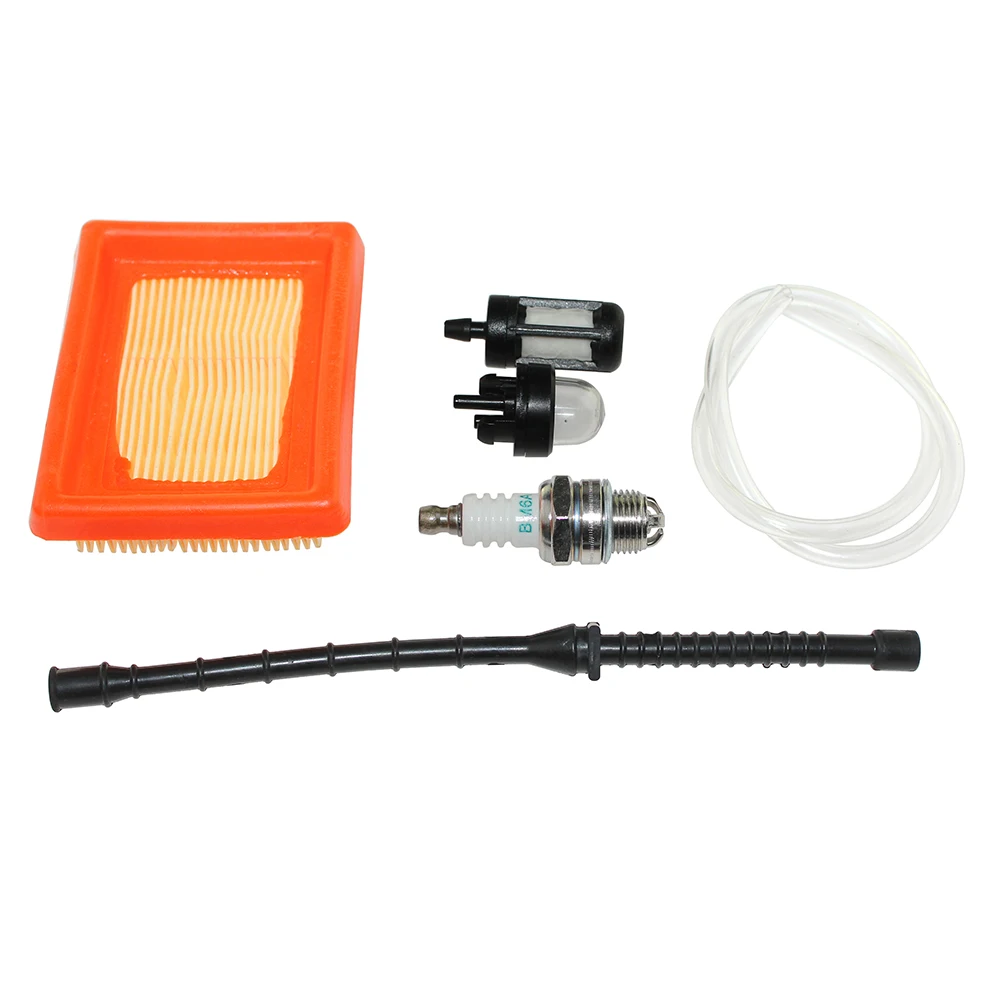 Imagem -02 - Mangueira de Filtro de ar Spark Plug Bomba de Combustível para Stihl Bt120 Bt121 Fr350 Fr480 Fs120 Fs200 Fs250 Fs400 Fs450 Fs480 Ht250