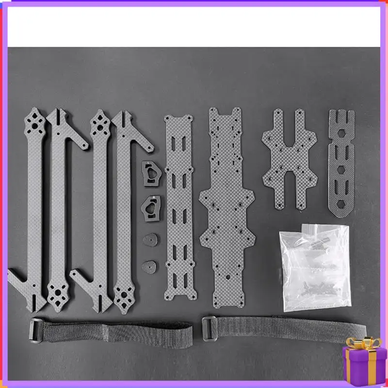 

XL10 V6 420Mm 10Inch Wheelbase Super Long Range HD True-X Carbon Frame Kit With 8Mm Arm For DJI O3 VISTA FPV Replacement (A)