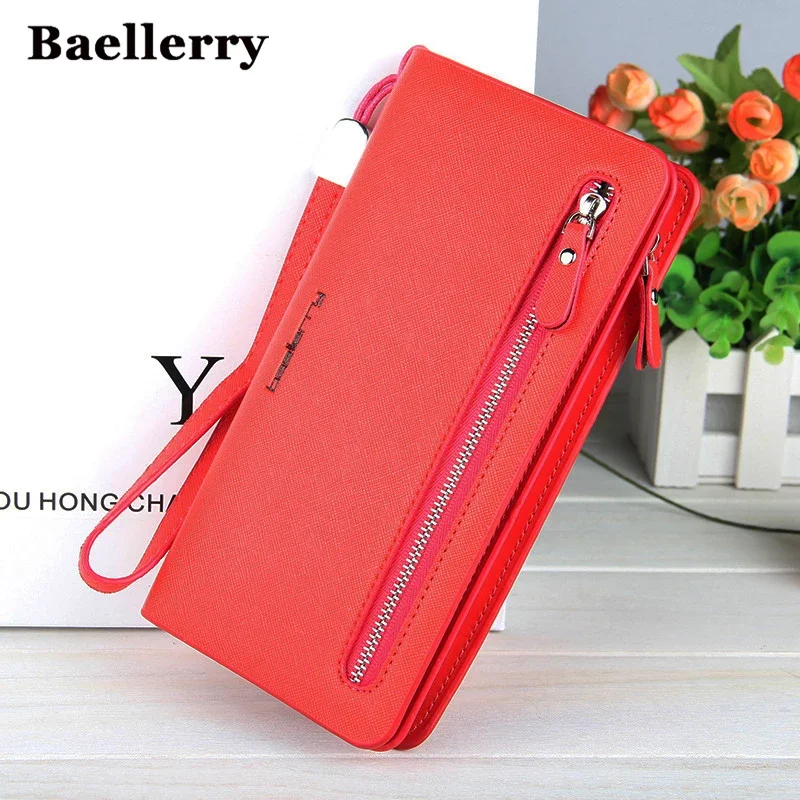 

Fashion Women Wallet Zipper Top Quality Female Wallet Purse Multifunction Women's Purse Card Holder Money Bag Long Wallet