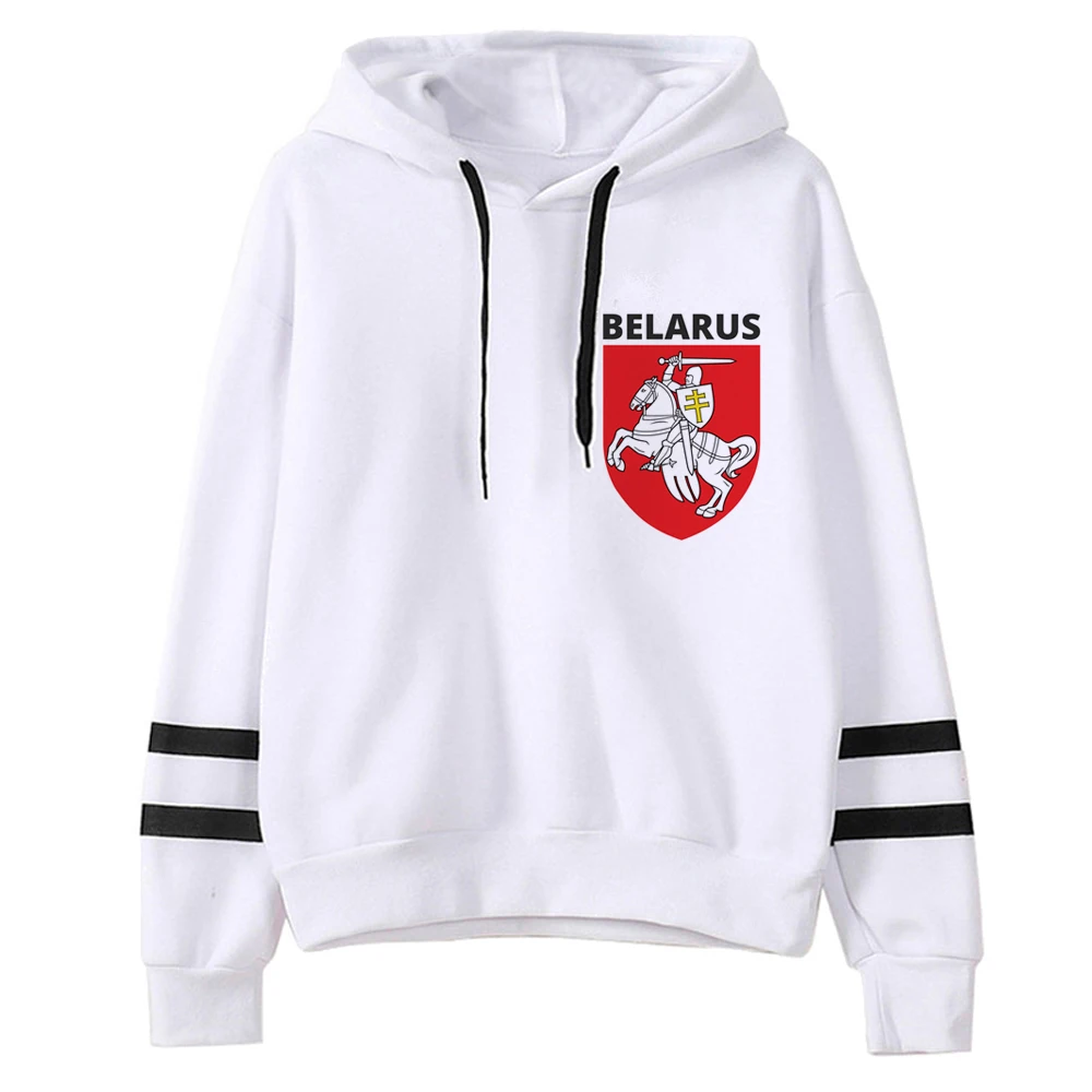 Weißrussland Hoodies Frauen Anime Sweatshirts Frauen Langarm Top Kapuze